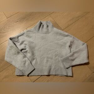 The Group Babaton Cashmere Turtleneck Crop Sweater